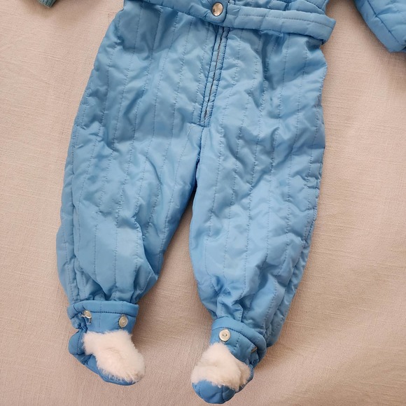 Vintage 60s Montgomery Ward Snowsuit 2t - Picture 3 of 10